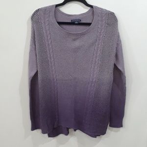 Purple sweater